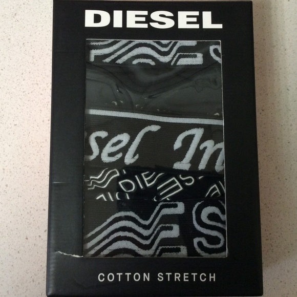 3 Pack Diesel Trunks | Size S | Cotton | Damian Boxer Shorts | New in Box - Picture 1 of 9
